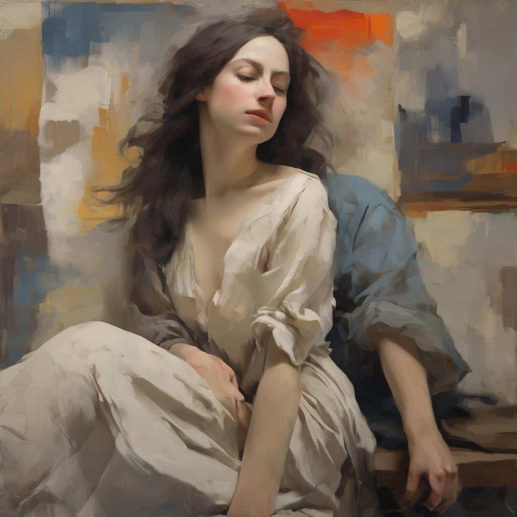 Αγία τέχνη και ψυχολογική έκφραση καλλιτέχνη, μοναδική ζωγραφική με ανθρώπινη αισθητική και εσωτερική αναζήτηση.